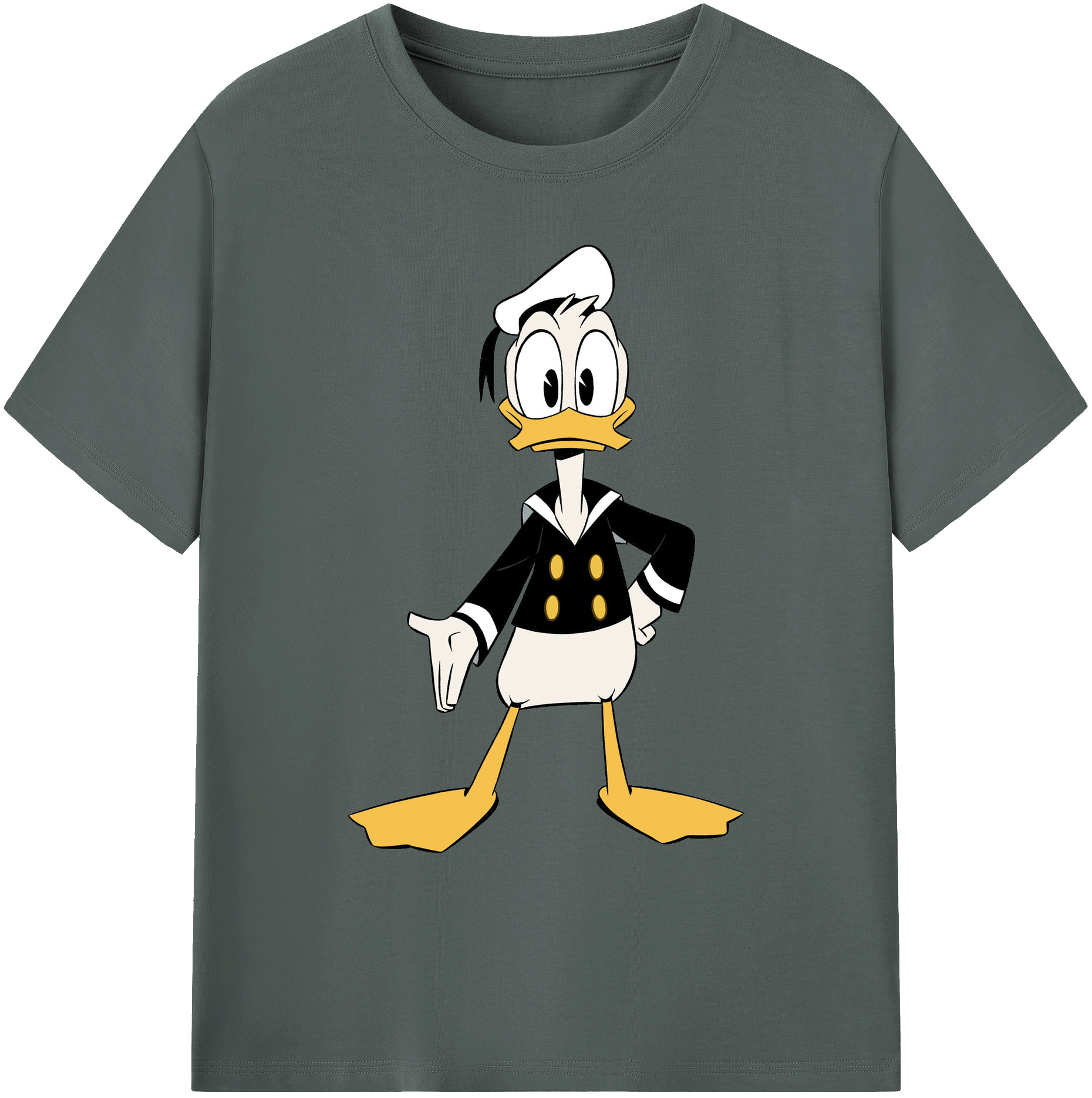 ミッキーマウス Mickey Mouse 綿100％ メンズ半袖Tシャツ｜肌触りやわらか＆通気性